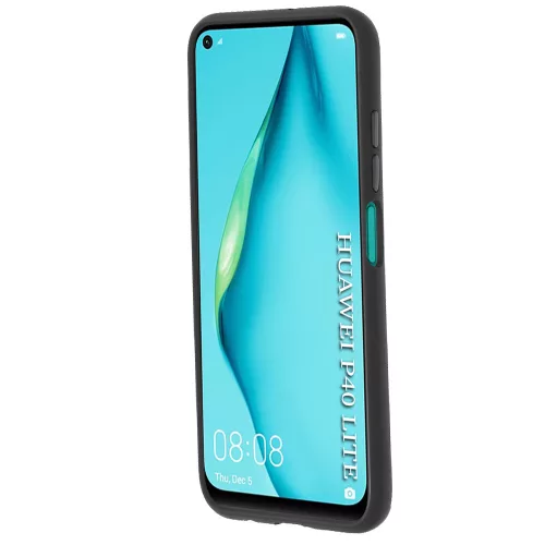 Techsuit - Glinth - Huawei P40 Lite - Fekete