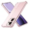 Techsuit - Shockproof Átlátszó Ütésálló Szilikon tok - Oppo Reno14 F / Reno14 FS 5G - Átlátszó