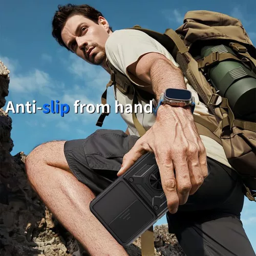 Techsuit - CamShield ütésálló tok - Oppo Reno14 F / Reno14 FS 5G - Fekete