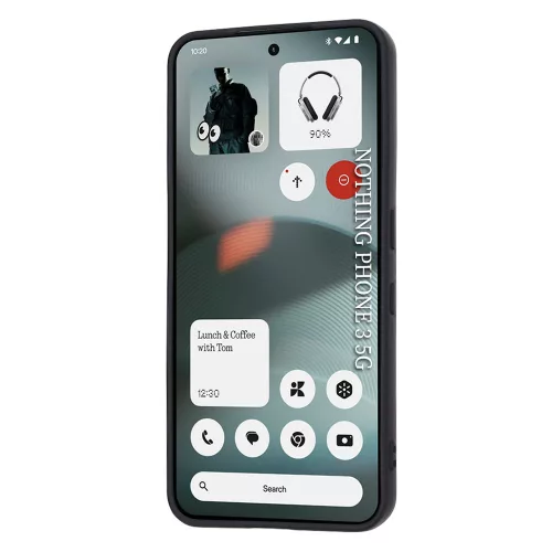 Techsuit - SoftFlex szilikon tok - Nothing Phone (3) - Fekete