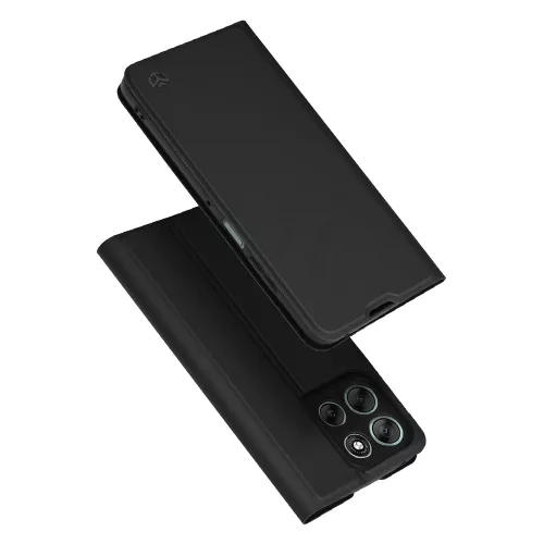 Techsuit - Magskin Book - Motorola Moto G56 - Black