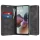 Techsuit - Confy Cover kinyitható tok - Motorola Moto G56 - Fekete
