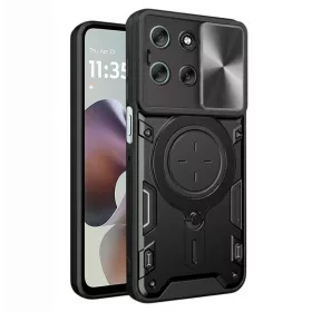 Techsuit - CamGuard Pro tok - Motorola Moto G56 - Fekete
