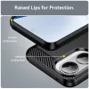Techsuit - Carbon szilikon tok - Xiaomi Poco F7 - Fekete
