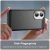Techsuit - Carbon szilikon tok - Xiaomi Poco F7 - Fekete