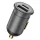 Blueo - Car Charger - USB, Type-C, 35W, with Built-in Protections, for 12V to 24V DC Socket, Matte Finish - Grey