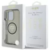 Guess - IML Fém Hegy Logó MagSafe (GUHMP16LHFGTMSLSK) - iPhone 16 Pro - Fekete