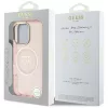 Guess - IML Fém Hegy Logó MagSafe (GUHMP16XHFGTMSLSP) - iPhone 16 Pro Max - Rózsaszín