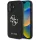Guess - Keménytok Nagy 4G Logó Kis Klasszikus Logóval (GUHCP16SPGT4MBK) - iPhone 16 - Fekete