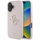 Guess - Keménytok Nagy 4G Logó Kis Klasszikus Logóval (GUHCP16SPGT4MBP) - iPhone 16 - Rózsaszín