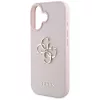 Guess - Keménytok Nagy 4G Logó Kis Klasszikus Logóval (GUHCP16SPGT4MBP) - iPhone 16 - Rózsaszín