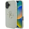 Guess - Keménytok Nagy 4G Logó Kis Klasszikus Logóval (GUHCP16SPGT4MBN) - iPhone 16 - Zöld