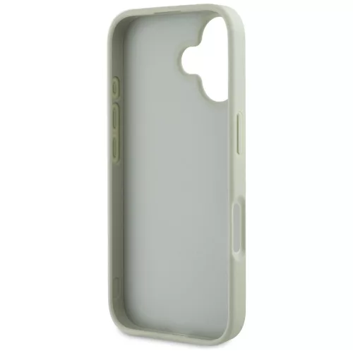 Guess - Keménytok Nagy 4G Logó Kis Klasszikus Logóval (GUHCP16SPGT4MBN) - iPhone 16 - Zöld