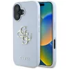 Guess - Keménytok Nagy 4G Logó Kis Klasszikus Logóval (GUHCP16SPGT4MBB) - iPhone 16 - Kék