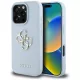 Guess - Keménytok Nagy 4G Logó Kis Klasszikus Logóval (GUHCP16LPGT4MBB) - iPhone 16 Pro - Kék