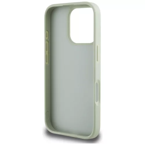 Guess - Keménytok Nagy 4G Logó Kis Klasszikus Logóval (GUHCP16XPGT4MBN) - iPhone 16 Pro Max - Zöld