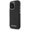 Karl Lagerfeld - Saffiano Full Wrapped Elongated Metal Logo MagSafe (KLHMP16XPSAFWMCK) - iPhone 16 Pro Max - Black