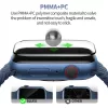 Blueo - High Molecule Screen Protector with Dust Removal Locator - Apple Watch 10 42mm / Watch 11 42mm - Black