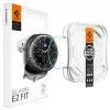 Spigen - (2 pack) Glas.tR EZ Fit (AGL09877) - Samsung Galaxy Watch8 Classic - Clear