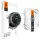 Spigen - (2 pack) Glas.tR EZ Fit (AGL09877) - Samsung Galaxy Watch8 Classic - Clear