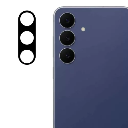 Techsuit - Full Camera Glass - Samsung Galaxy S25 FE - Black