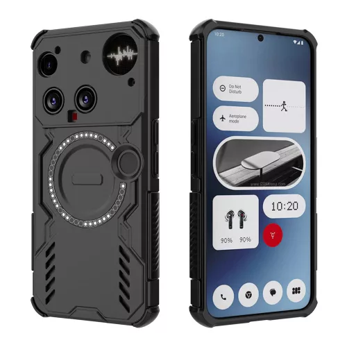 Techsuit - ArmorMag ütésálló tok - Nothing Phone (3) - Fekete
