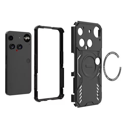 Techsuit - ArmorMag ütésálló tok - Nothing Phone (3) - Fekete