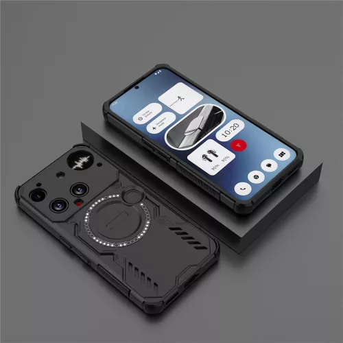 Techsuit - ArmorMag ütésálló tok - Nothing Phone (3) - Fekete