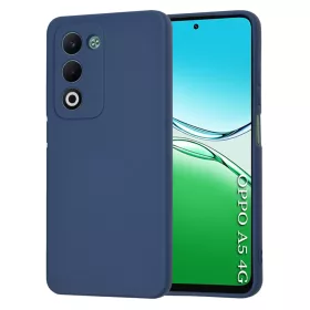   Techsuit - SoftFlex szilikon tok - Oppo A5 4G / A5 5G / A5m 4G - Sötétkék