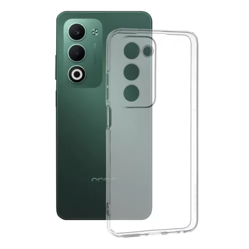 Techsuit - Clear Silicone tok - Oppo A5 4G / A5 5G / A5m 4G - Átlátszó