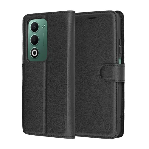 Techsuit - Leather Folio - Oppo A5 4G / A5 5G - Black