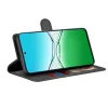 Techsuit - Diary Book kinyitható tok - Oppo A5 4G / A5 5G / A5m 4G - Fekete