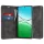 Techsuit - Confy Cover kinyitható tok - Oppo A5 4G / A5 5G / A5m 4G - Fekete