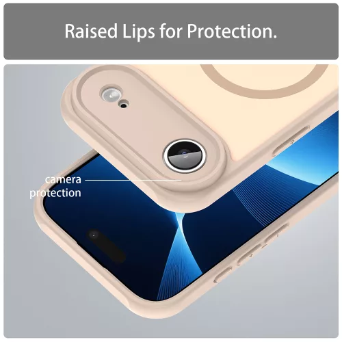 Techsuit - HaloFrost II MagSafe tok - iPhone 17 Air - Arany