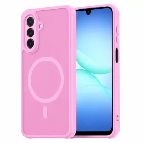   Techsuit - HaloFrost II MagSafe tok - Samsung Galaxy A17 5G / A17 4G / M17 / F17 / A18 - Rózsaszín