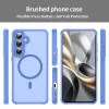Techsuit - HaloFrost II MagSafe tok - Samsung Galaxy A17 5G / A17 4G / M17 / F17 / A18 - Világoskék