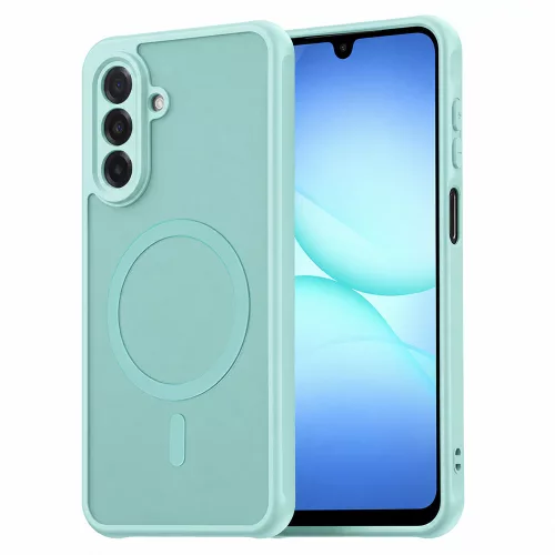 Techsuit - HaloFrost II MagSafe tok - Samsung Galaxy A17 5G / A17 4G / M17 / F17 / A18 - Mentazöld