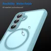 Techsuit - HaloFrost II MagSafe tok - Samsung Galaxy A17 5G / A17 4G / M17 / F17 / A18 - Mentazöld