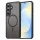 Techsuit - HaloFrost II MagSafe tok - Samsung Galaxy S25 FE - Fekete