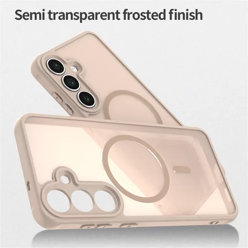 Techsuit - HaloFrost II MagSafe tok - Samsung Galaxy S25 FE - Arany