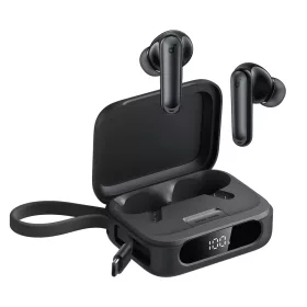   Anker - Vezeték nélküli fülhallgató P41i (A3937G11) - Beépített C típusú töltő, Power Bank/állvány, ANC, 6 mikrofon, Játék mód, Basszus - Fekete