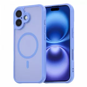   Techsuit - HaloFrost II MagSafe tok - iPhone 16 - Világoskék