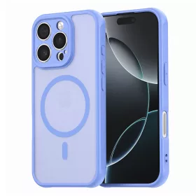   Techsuit - HaloFrost II MagSafe tok - iPhone 16 Pro - Világoskék