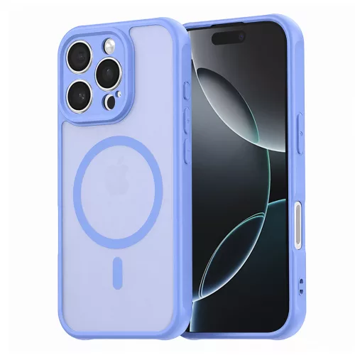 Techsuit - HaloFrost II MagSafe tok - iPhone 16 Pro - Világoskék