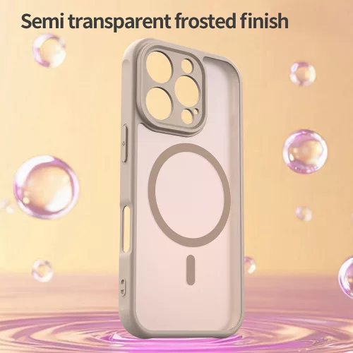 Techsuit - HaloFrost II MagSafe tok - iPhone 16 Pro - Arany