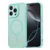 Techsuit - HaloFrost II MagSafe tok - iPhone 16 Pro - Mentazöld