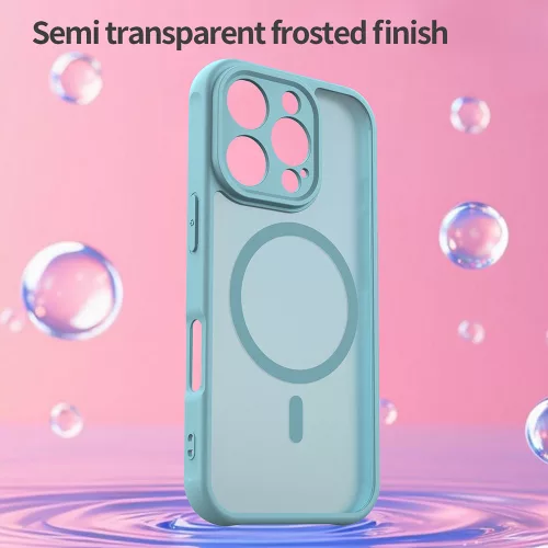 Techsuit - HaloFrost II MagSafe tok - iPhone 16 Pro - Mentazöld