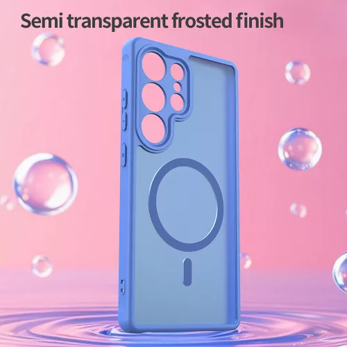 Techsuit - HaloFrost II MagSafe tok - Samsung Galaxy S25 Ultra - Világoskék