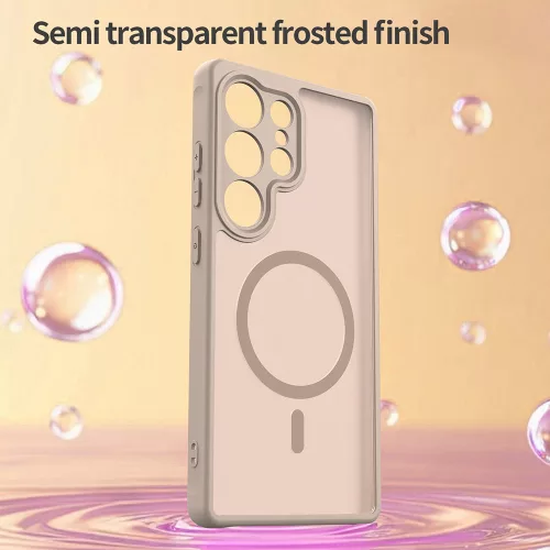 Techsuit - HaloFrost II MagSafe tok - Samsung Galaxy S25 Ultra - Arany