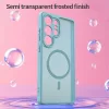 Techsuit - HaloFrost II MagSafe tok - Samsung Galaxy S25 Ultra - Mentazöld